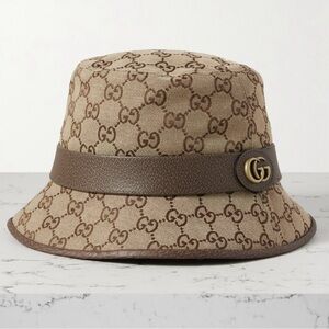 GUCCI GG logo bucket hat